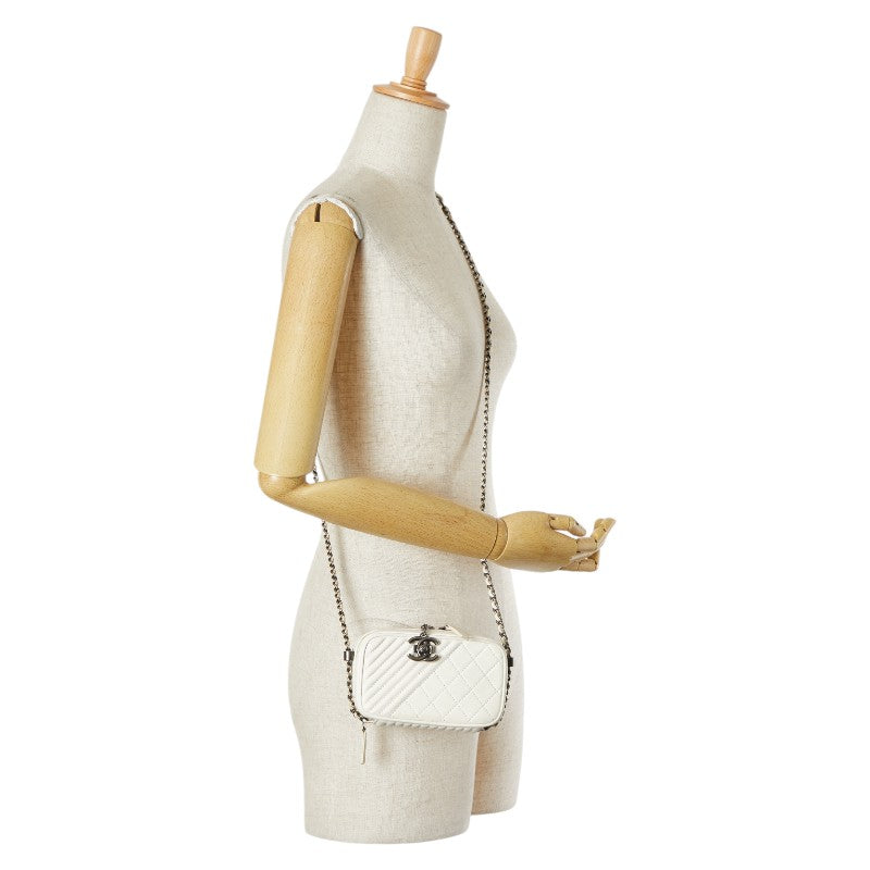 Chanel Boy Lambskin Chain Shoulder Bag