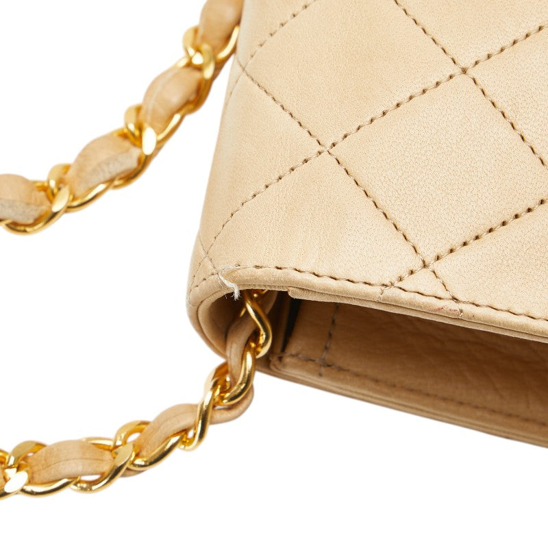 Chanel Matelasse Coco Mark Chain Shoulder Bag