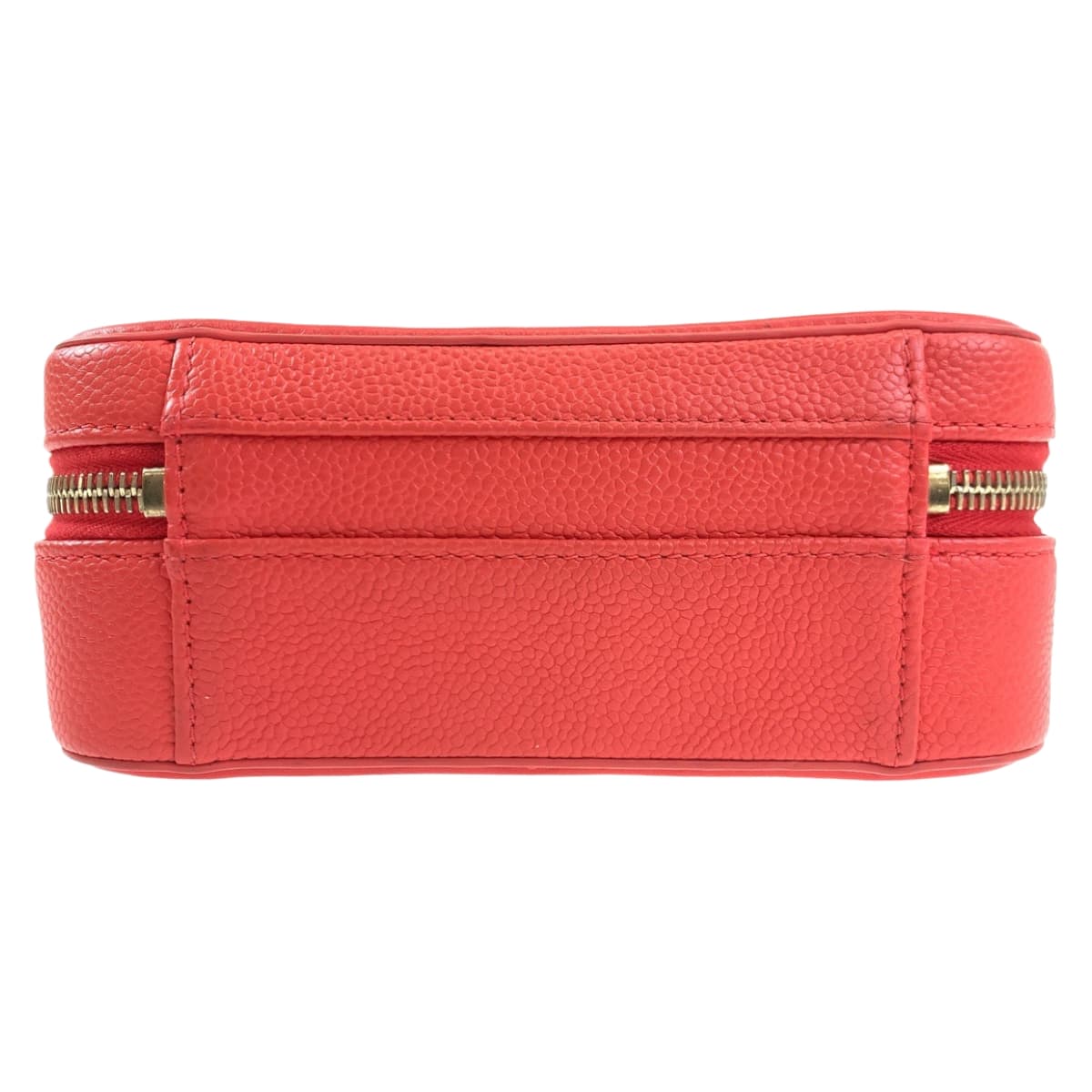 Chanel Caviar Skin CC Filigree Vanity Bag