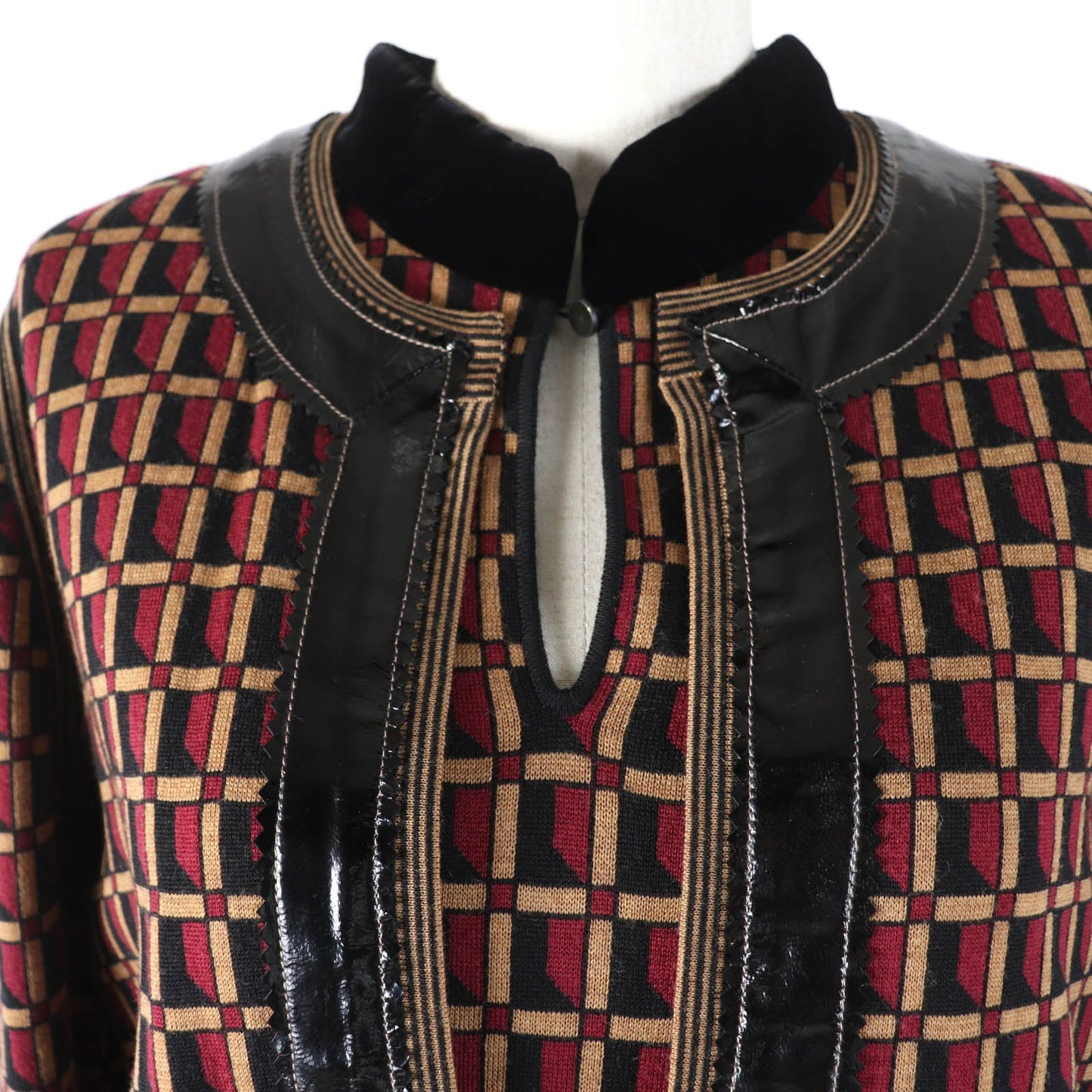 Chanel Wool COCO Mark Jacket Dress Ensemble