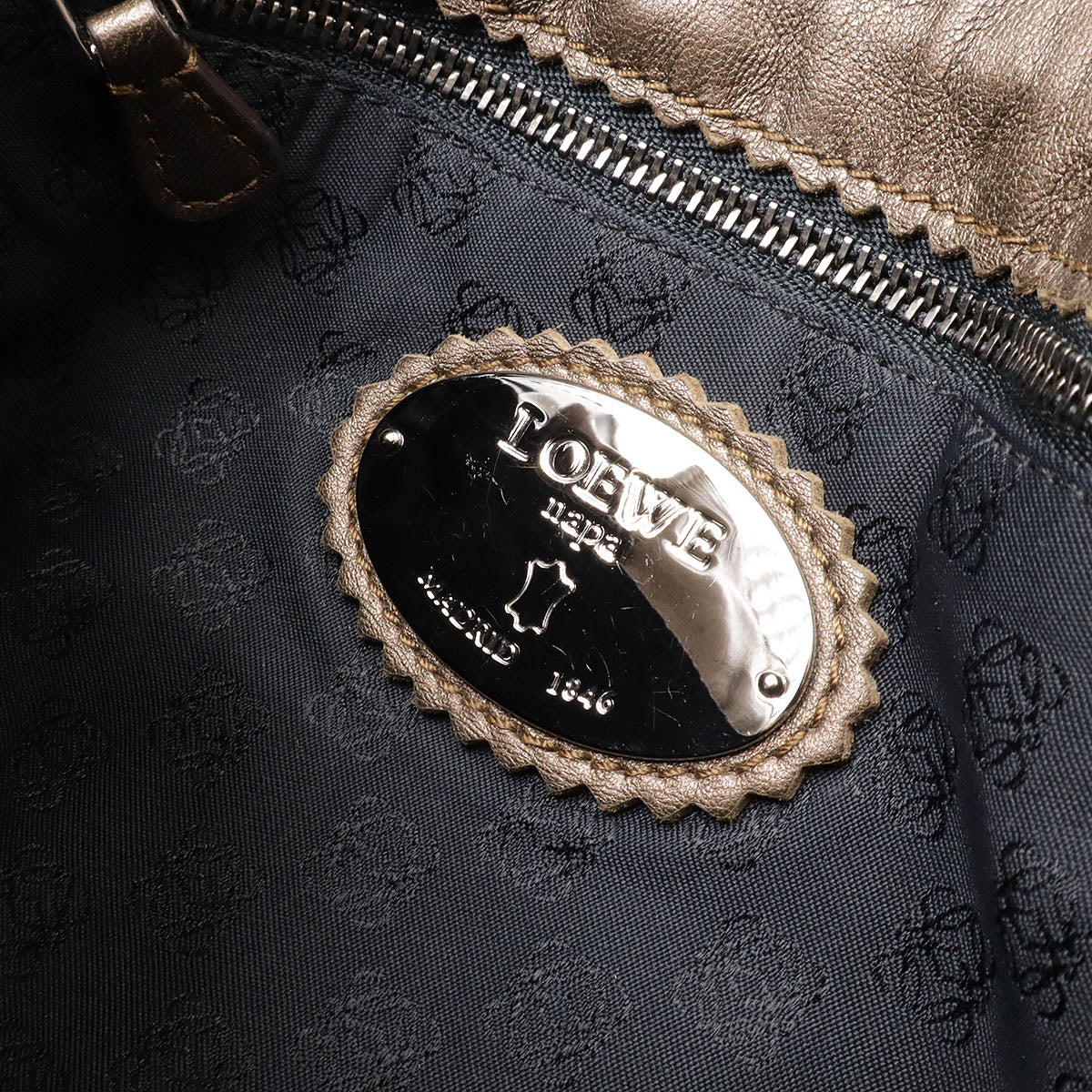 Loewe Nappa Leather Flamenco 22 Shoulder Bag