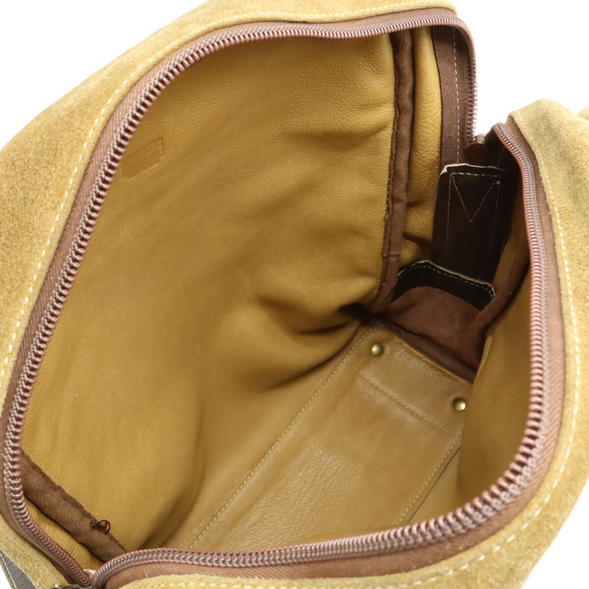 Loewe Anagram Suede Leather Shoulder Bag