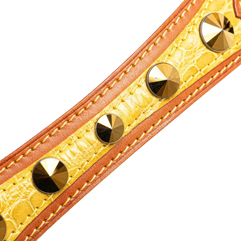 Louis Vuitton Velvet Crocodile Leather Trocadero Chain Shoulder Bag M92711