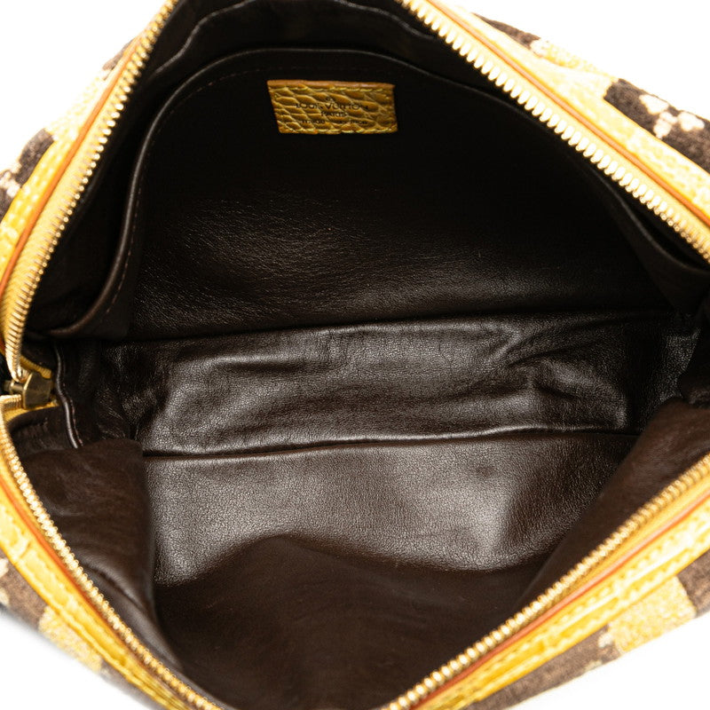 Louis Vuitton Velvet Crocodile Leather Trocadero Chain Shoulder Bag M92711