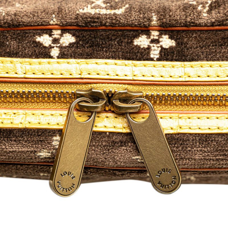 Louis Vuitton Velvet Crocodile Leather Trocadero Chain Shoulder Bag M92711